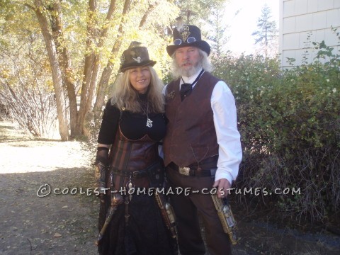 Halloween Steampunk Style Family Costume