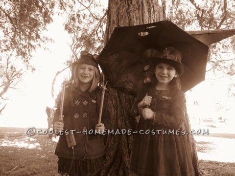 Halloween Steampunk Style Family Costume