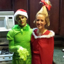 Handmade Grinch and Cindy Lou Who Couples Costume