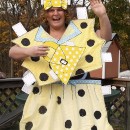 Head-Turning Paper Doll Halloween Costume