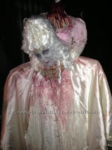 Prize-Winning Headless Marie Antoinette Halloween Costume