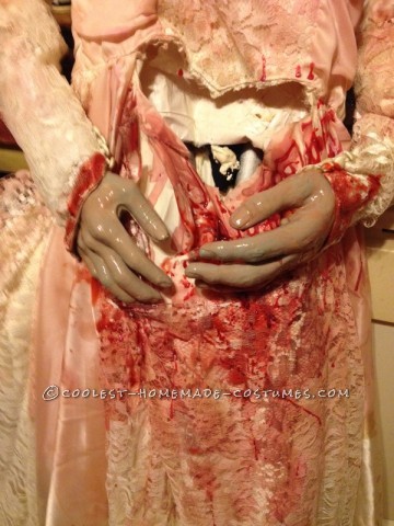 Prize-Winning Headless Marie Antoinette Halloween Costume