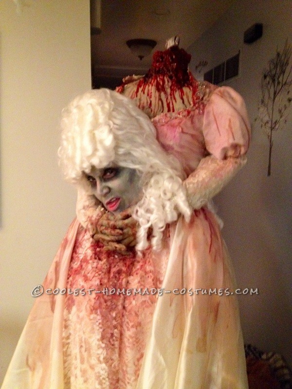 Prize-Winning Headless Marie Antoinette Halloween Costume