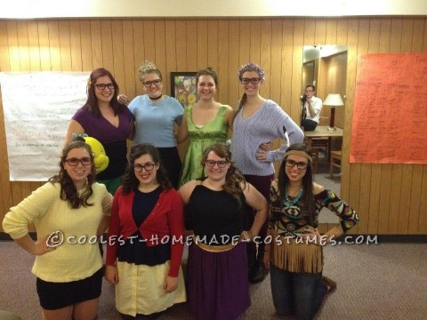 Thrift-Store Girl Group Costumes: Hipster Disney Princesses and Friends