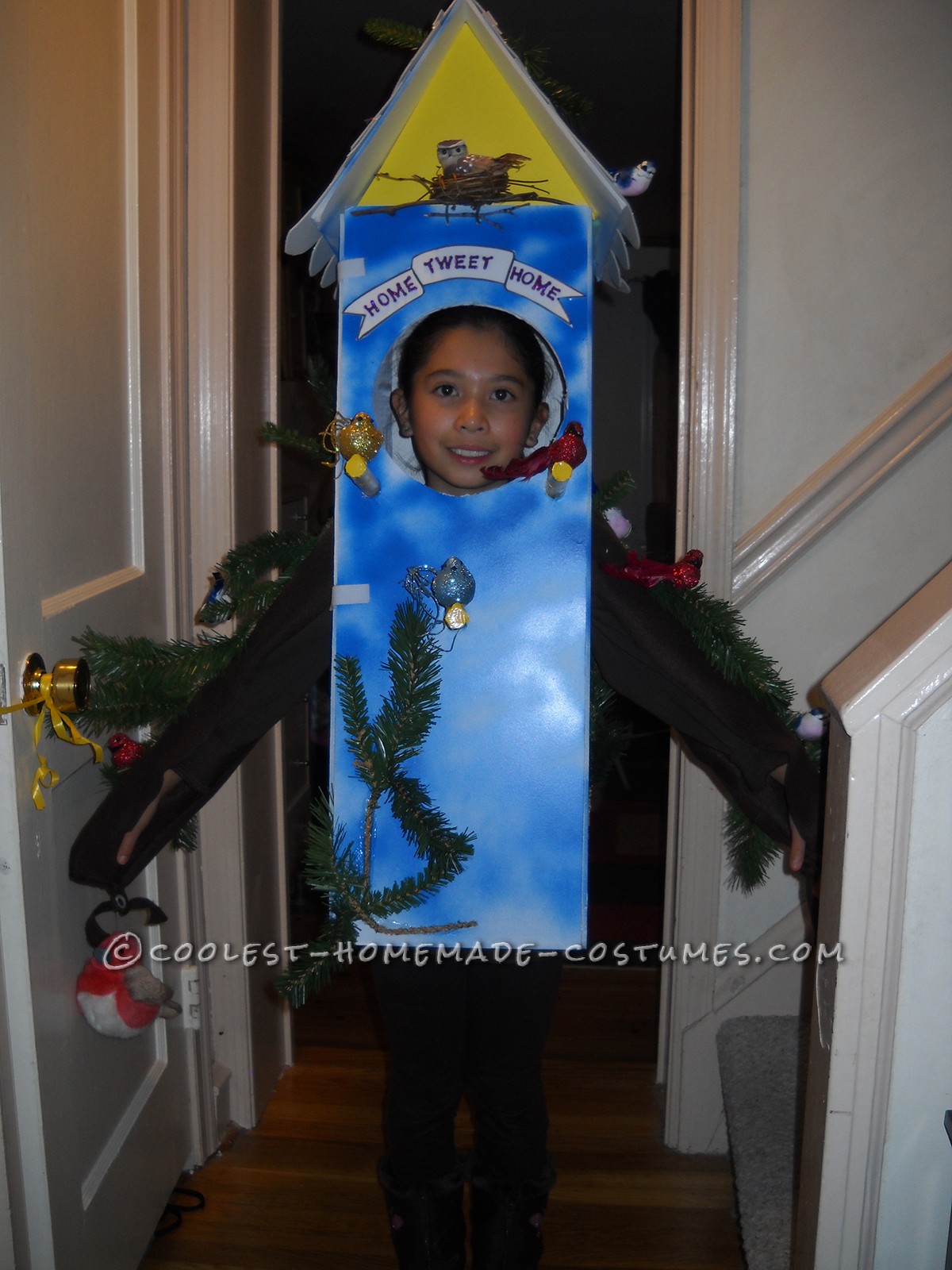 Cool Birdhouse Halloween Costume: Home Tweet Home!