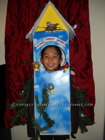 Cool Birdhouse Halloween Costume: Home Tweet Home!