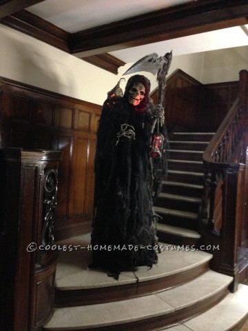 Homemade Angel of Death Grim Reaper Costume