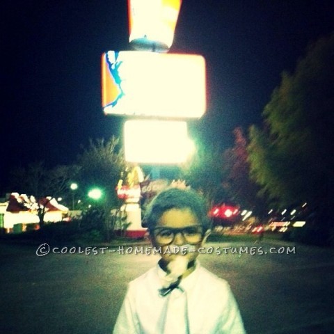 Homemade Colonel Sanders Costume for a Toddler