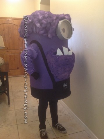 Homemade Purple Minion Halloween Costume