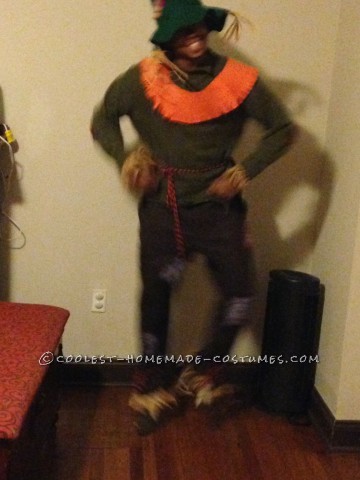 Homemade Scarecrow Family Costumes