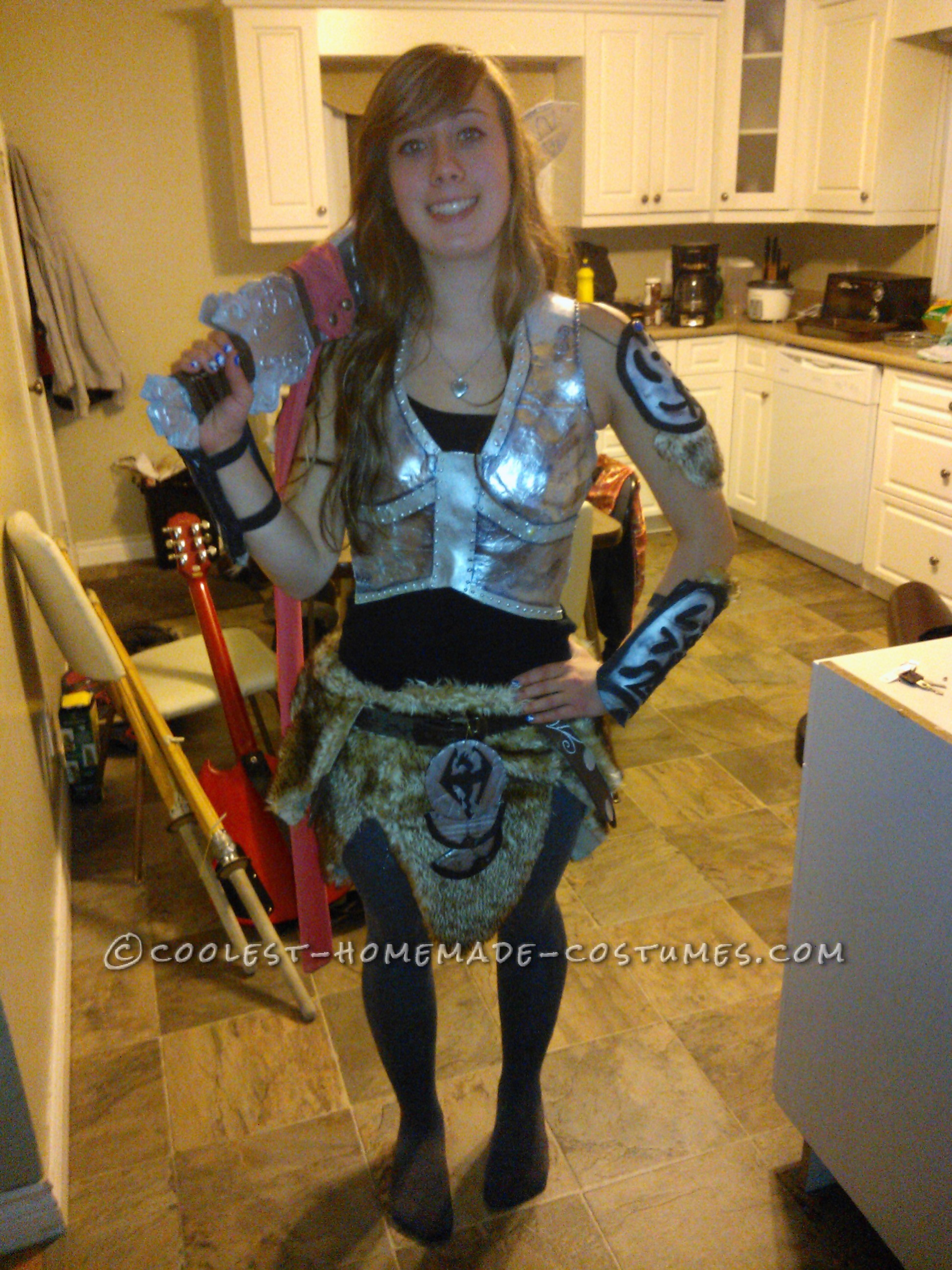 Homemade Skyrim Video Game Costume