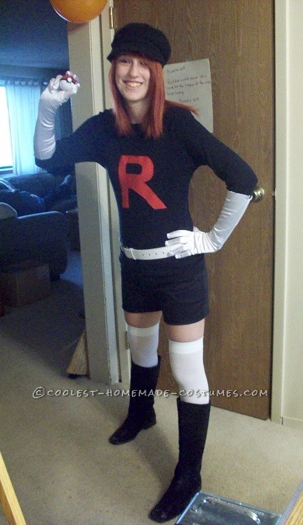 Homemade Team Rocket Grunt Costume