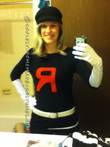 Homemade Team Rocket Grunt Costume