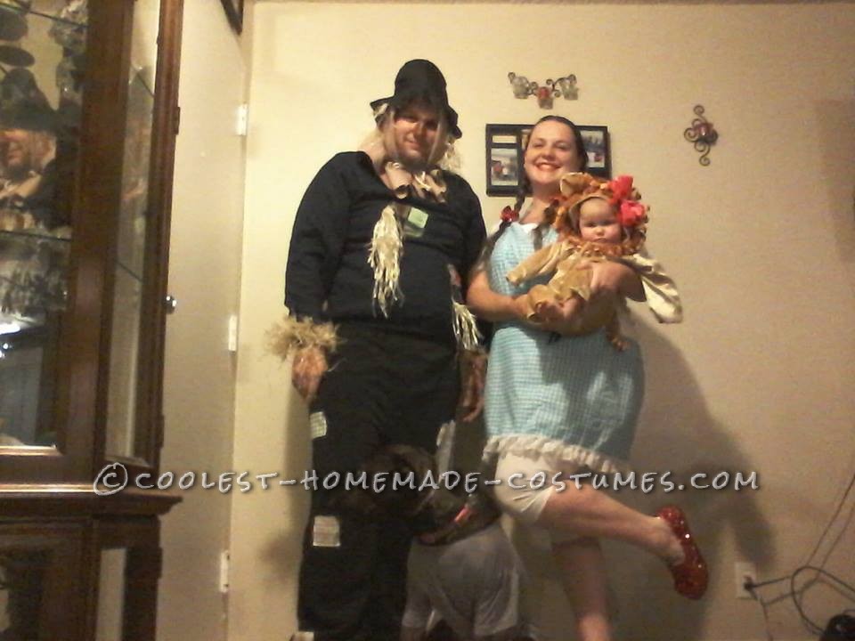 Cool Homemade Wizard of OZ Costumes for the Family