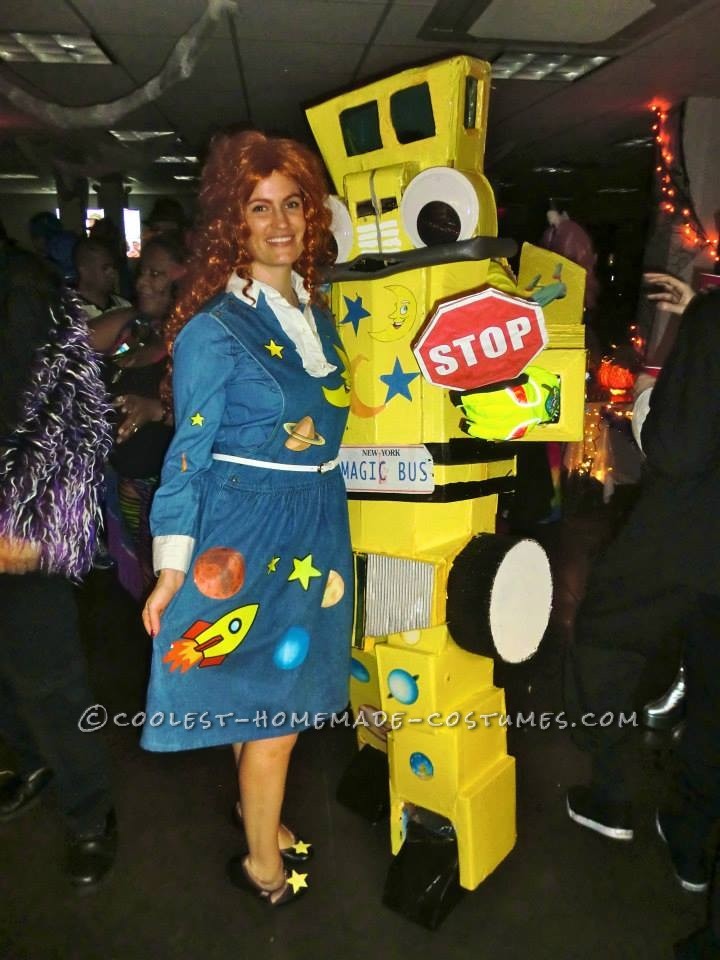 I Melted My Skin To Give Her This Magic School Bus Couple Halloween Costume