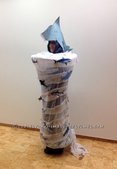 Homemade Sharknado Costume That'll Blow You Away!