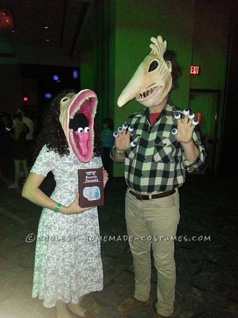 Contest-Winning Homemade Maitlands Couple Costume