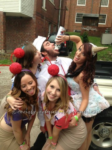 Coolest Ice Cream Cone and Ice Cream Man Couple Halloween Costume