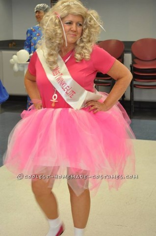 Funny Homemade Toddlers and Tiara's Halloween Costume for a Granny