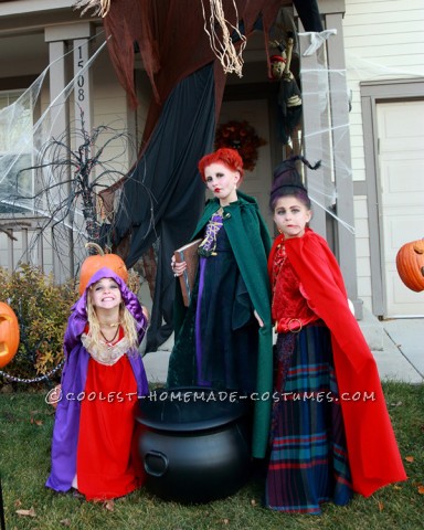 Cute Hocus Pocus Girl's Group Costume