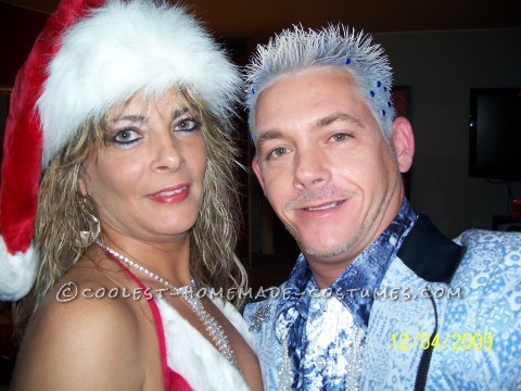 Jack Frost and Mrs. Clause Couple Costume (The Ultimate Affair!)
