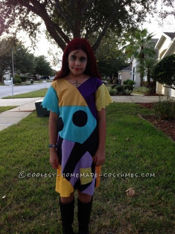 Cool Homemade Sally Costume (and Crocheted Jack Accessories)