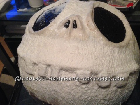 Cool Jack Skellington Homemade Mask and Costume