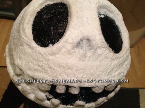 Cool Jack Skellington Homemade Mask and Costume