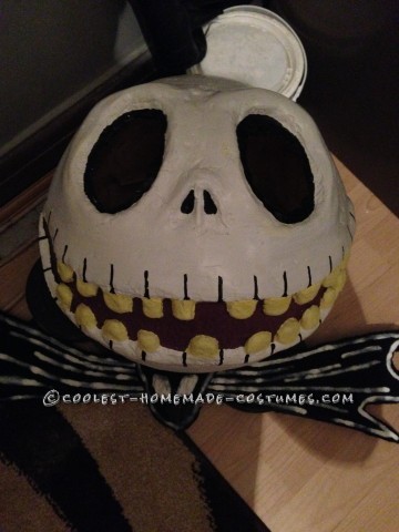 Cool Jack Skellington Homemade Mask and Costume
