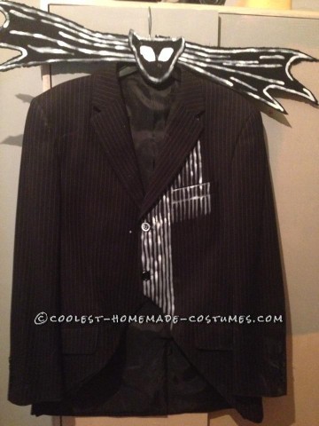 Cool Jack Skellington Homemade Mask and Costume