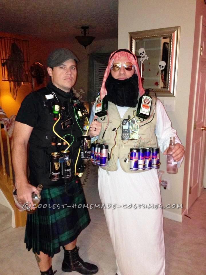 Jager Bomber and Irish Car Bomber Halloween Costumes