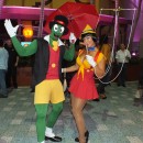Jiminy and Sexy Pinnochio Couple Halloween Costume