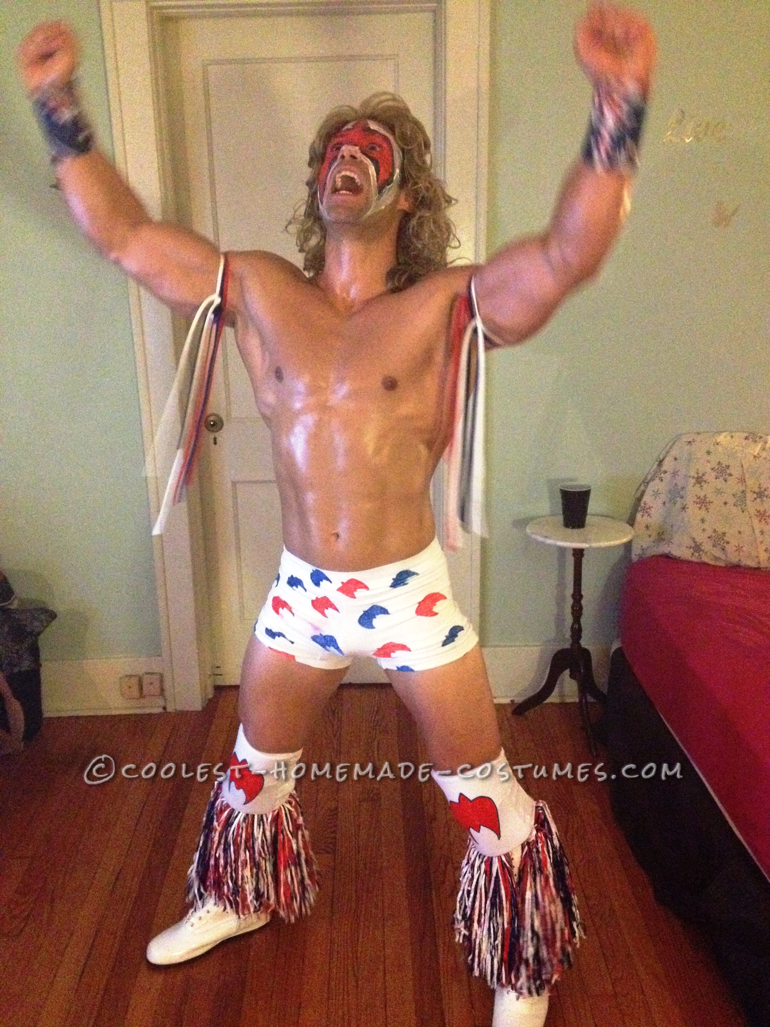 Coolest Homemade Ultimate Warrior Costume