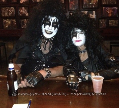 Cool KISS Couple Costume: Gene Simmons and Paul Stanley
