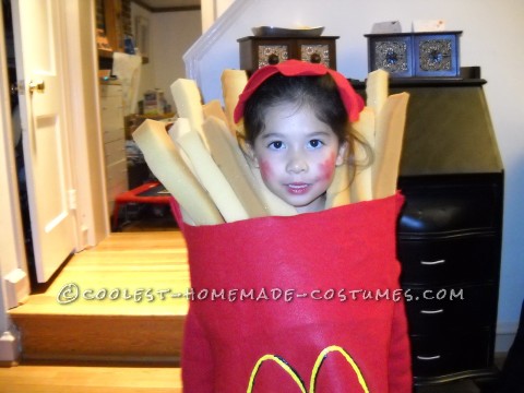 Cool Halloween Costume for a Child: Large Order of McDonald's French Fries