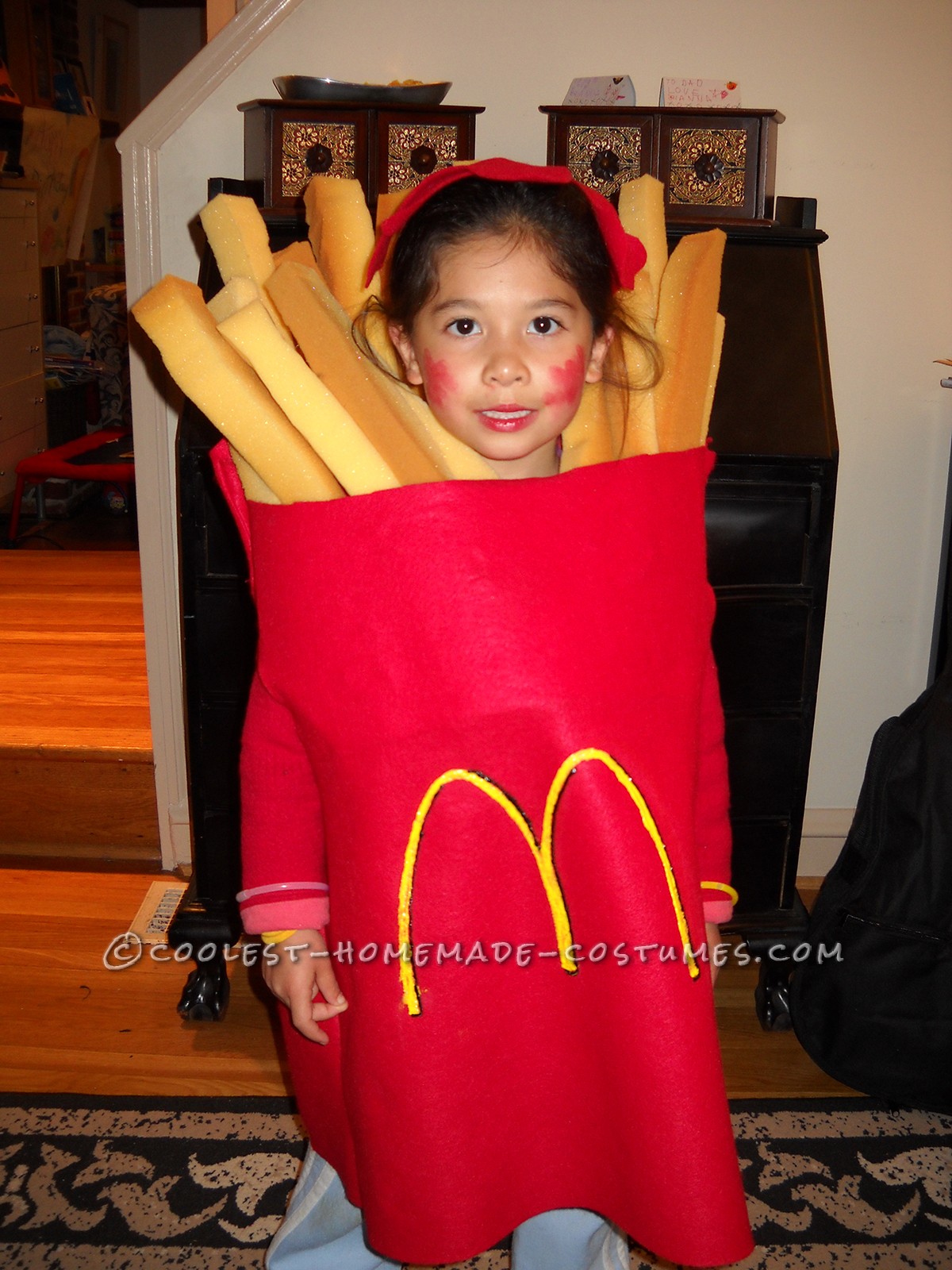 Cool Halloween Costume for a Child: Large Order of McDonald's French Fries