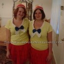 Last-Minute Tweedle Dee and Tweedle Dum Couple Costume