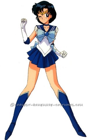 Last Minute, Easy Sailor Mercury Costume