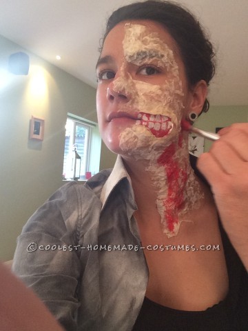 Last-Minute Women's Harvey Dent Costume