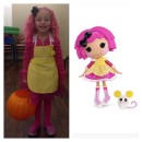 Learning to Sew for Lorali's LaLaLoopsy Halloween Costume!