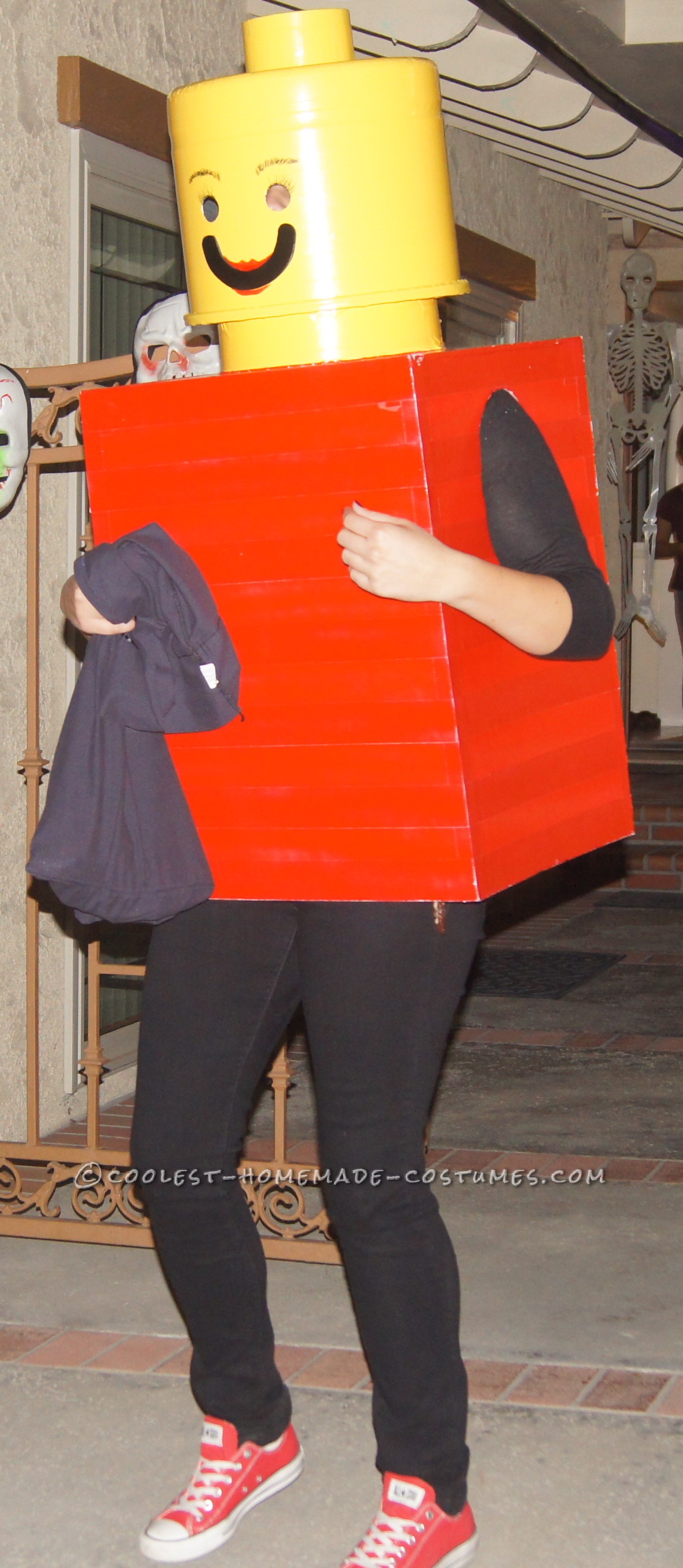 Cool Homemade Lego Lady Costume