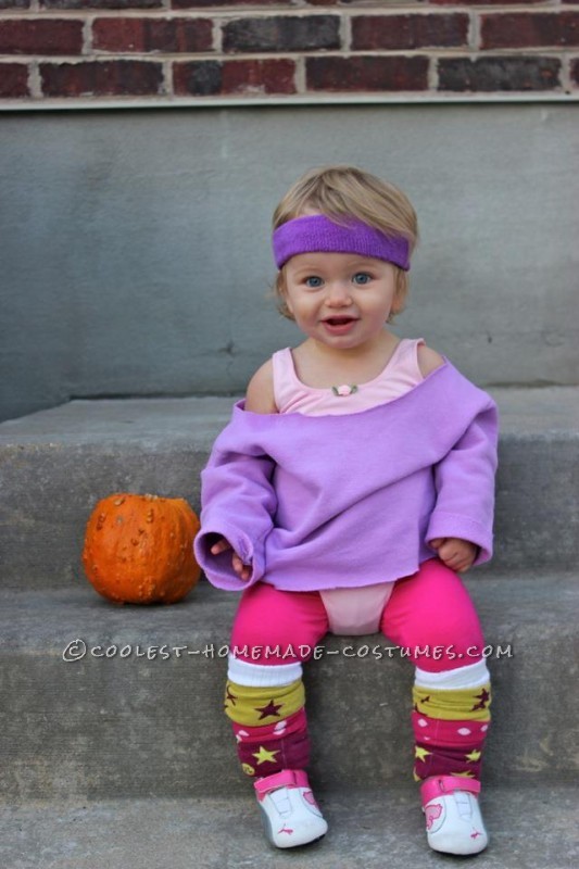 workout baby costume