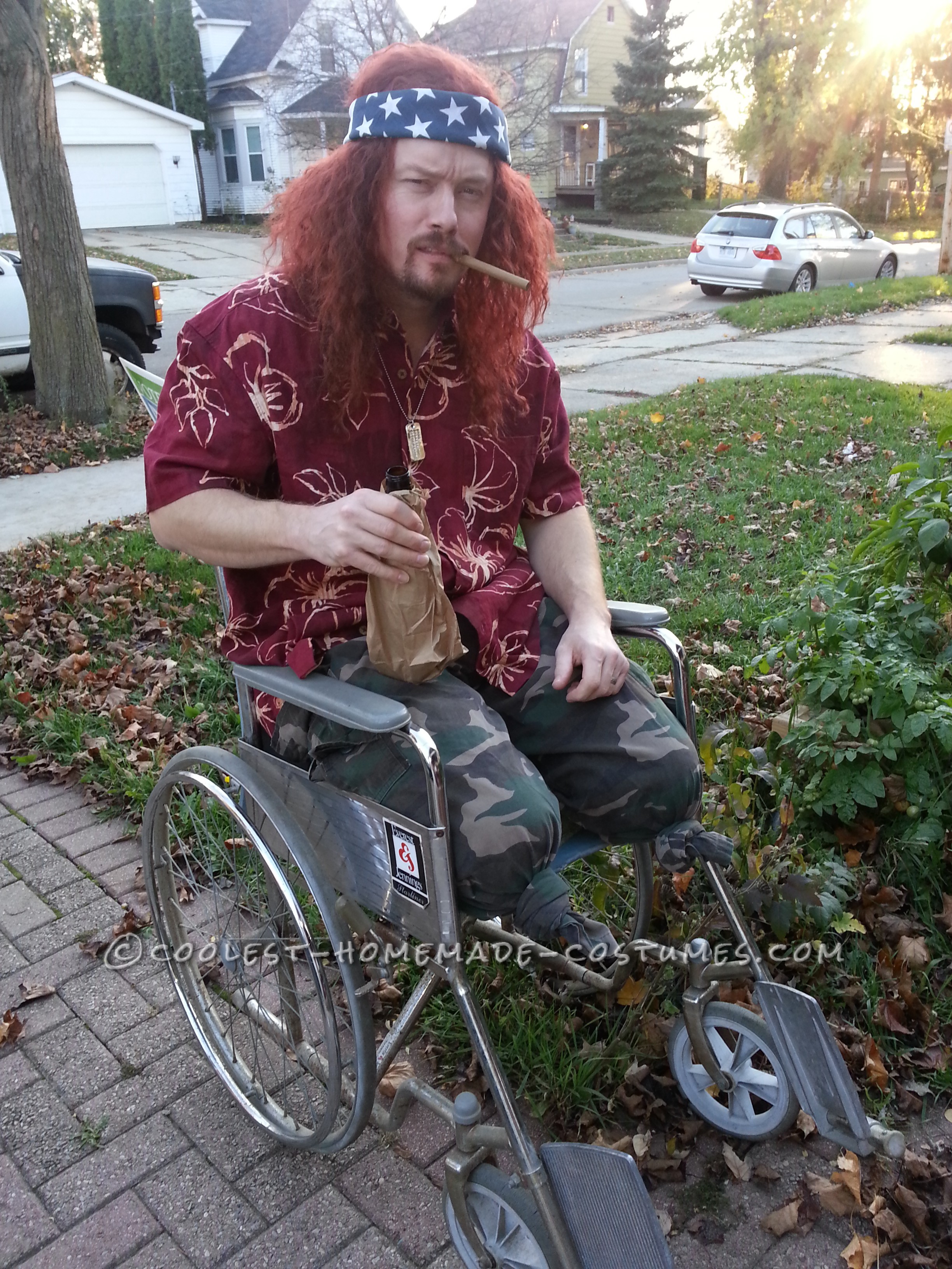 lieutenant dan forrest gump costume