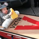 Baby Mouse's First Halloween Costume (And he got the Cheese!)