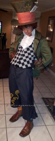 Coolest Homemade Mad Hatter Costume on a Budget!