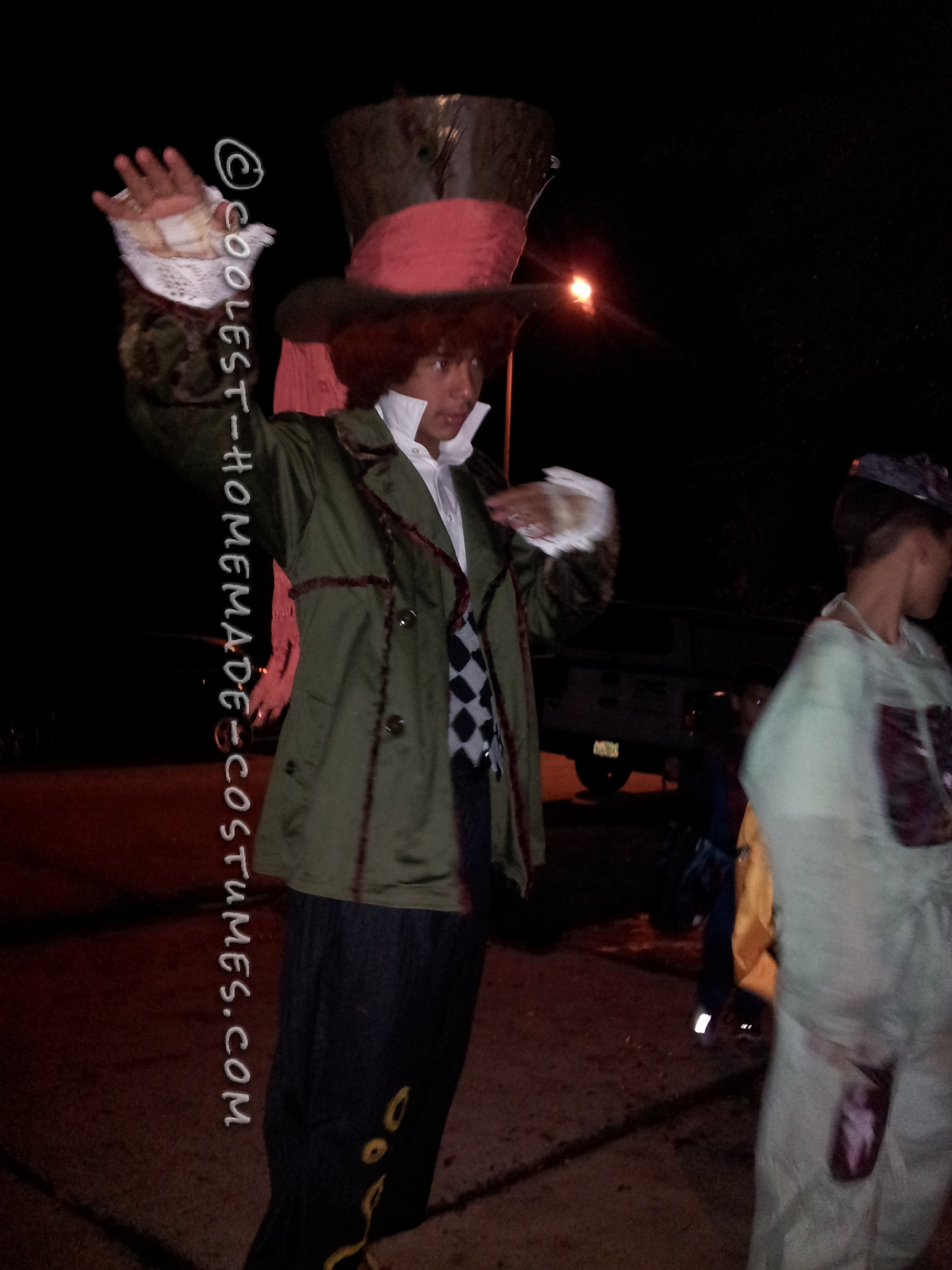 Coolest Homemade Mad Hatter Costume on a Budget!