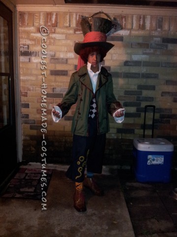 Coolest Homemade Mad Hatter Costume on a Budget!