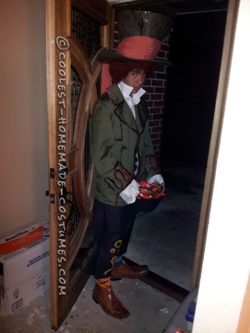 Coolest Homemade Mad Hatter Costume on a Budget!