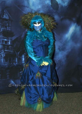 Elegant Madam Peacock Costume