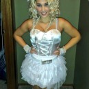 Madonna's "Like a Virgin" Homemade Halloween Costume